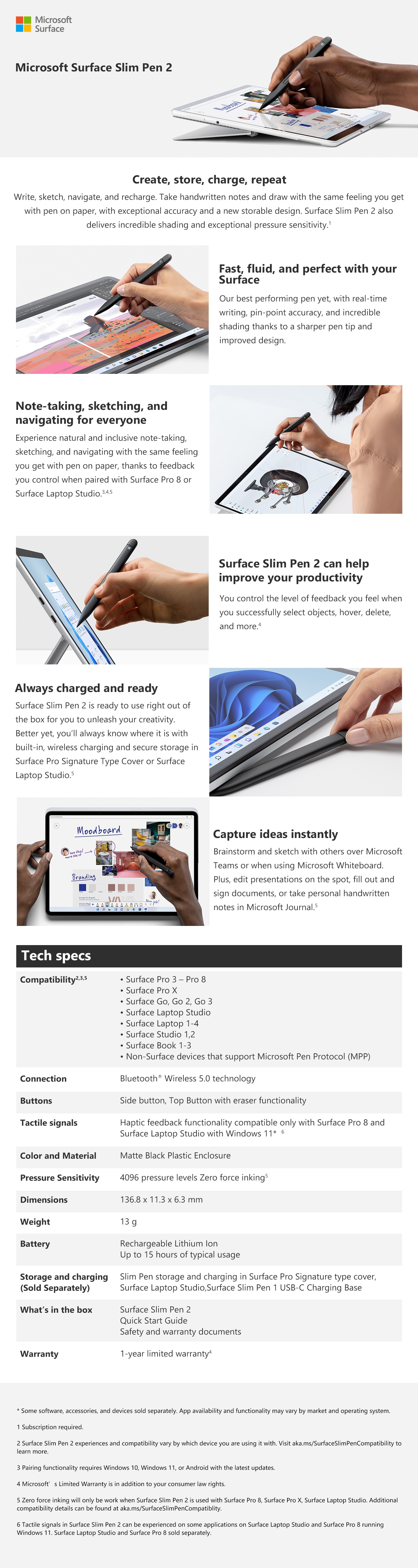 MICROSOFT Surface Slim Pen 2